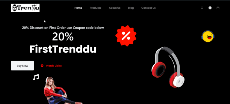 custom WordPress website example