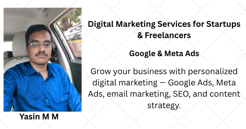 Yasin M M – Freelance Online Business Growth Strategist - Digital Marketing Services
