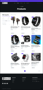 trenddu website - Ecommerce Website